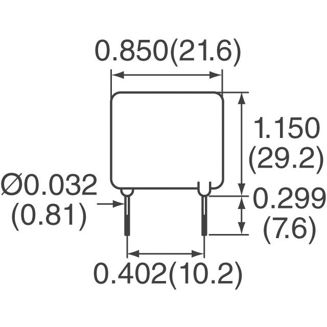 0ZRB0800FF1A Bel Fuse Inc. Fusibili ripristinabili PTC
